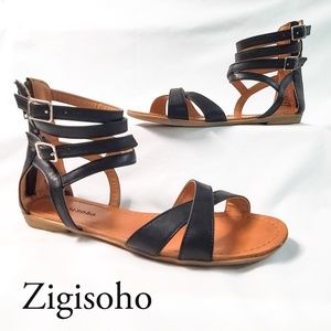 Zigisoho • Strappy • Gladiator • Sandal • Size 8.5